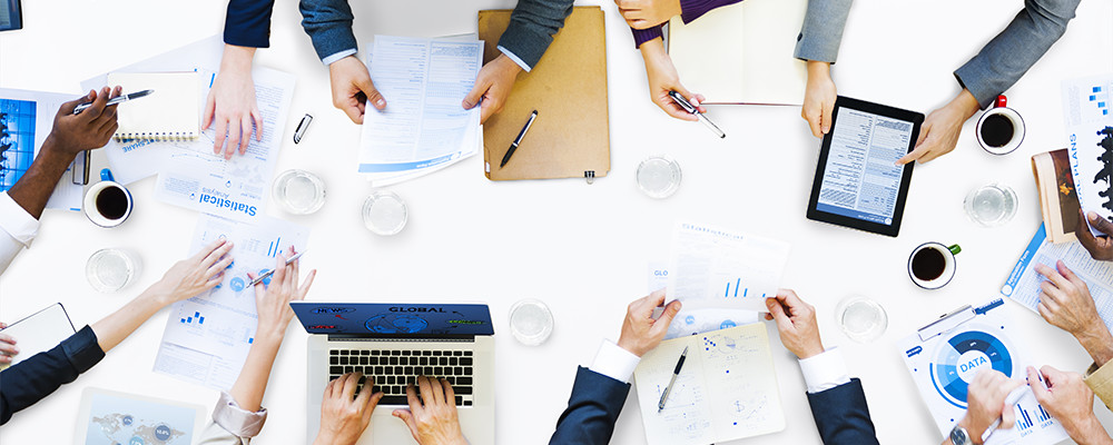 Diverse Business People on a Meeting